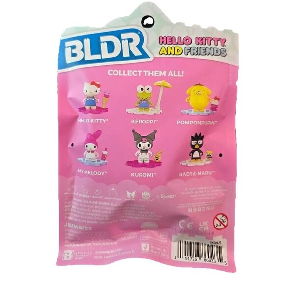 Hello Kitty & Friends BLDR Minifigure Series 1 SEALED not LEGO. New In Package. - Picture 3 of 4